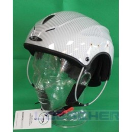 Casque Icaro Solar X white carbon