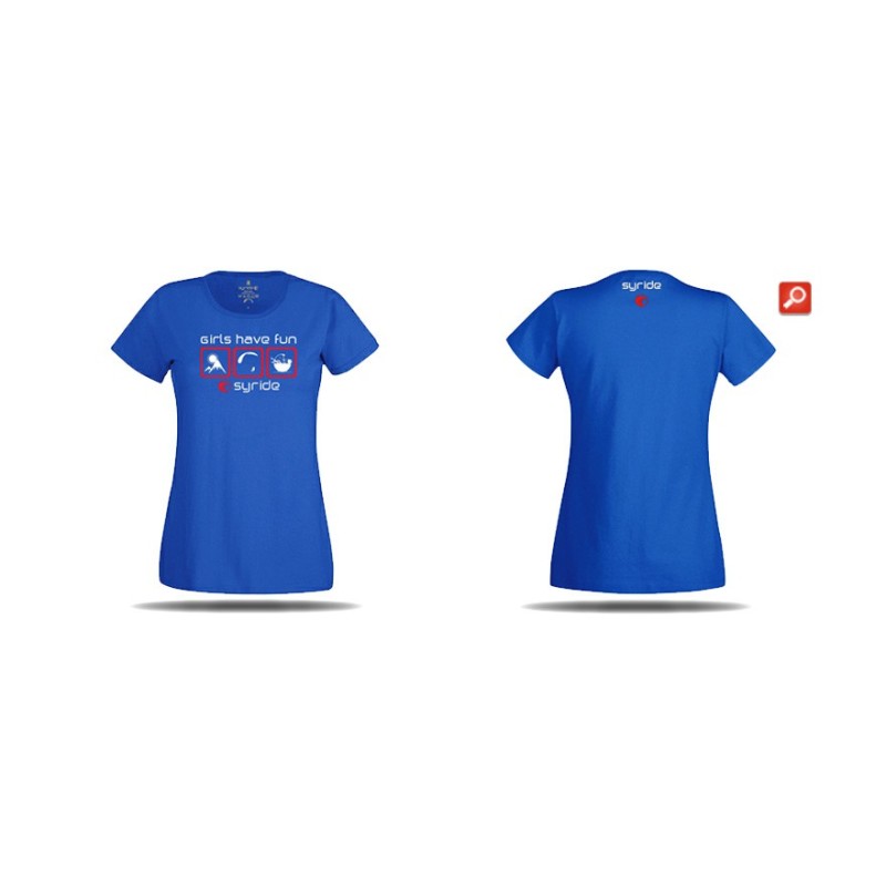 T-shirt syride girls bleu
