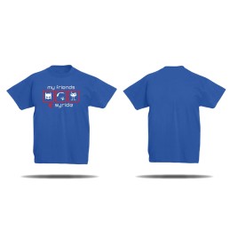 Tshirt Syride My friends bleu